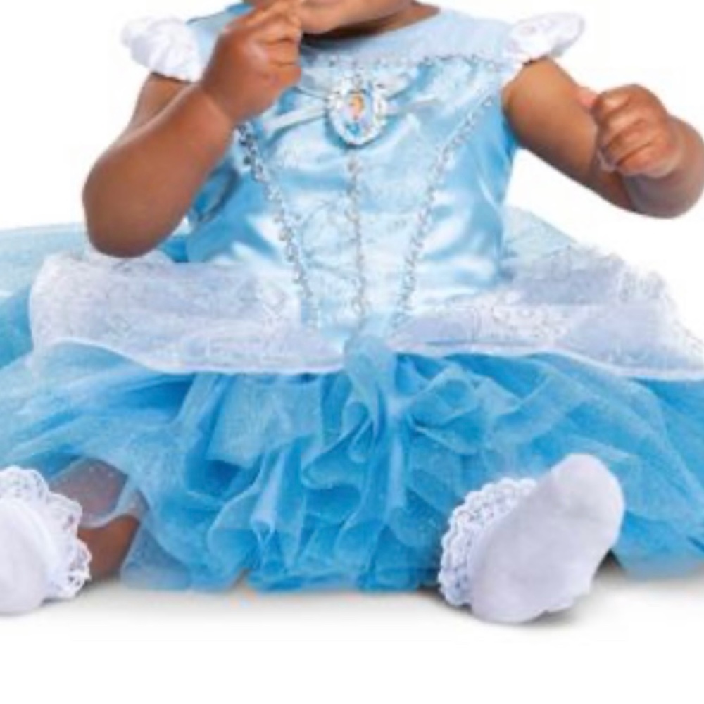 NWOT Baby Disney Princess Cinderella Halloween Costume Tutu Dress 6 to 12 Months
